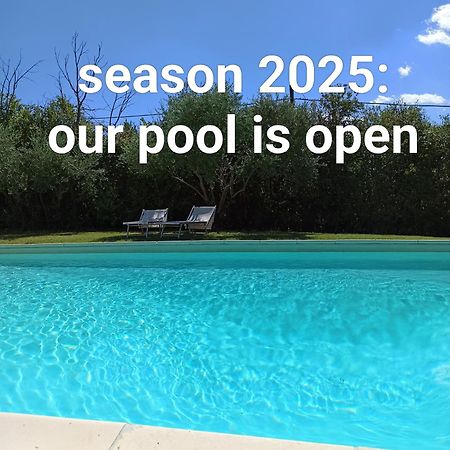 Villa Poggio Al Sole Bio Agriturismo Private Pool San Rocco a Pilli Exterior photo