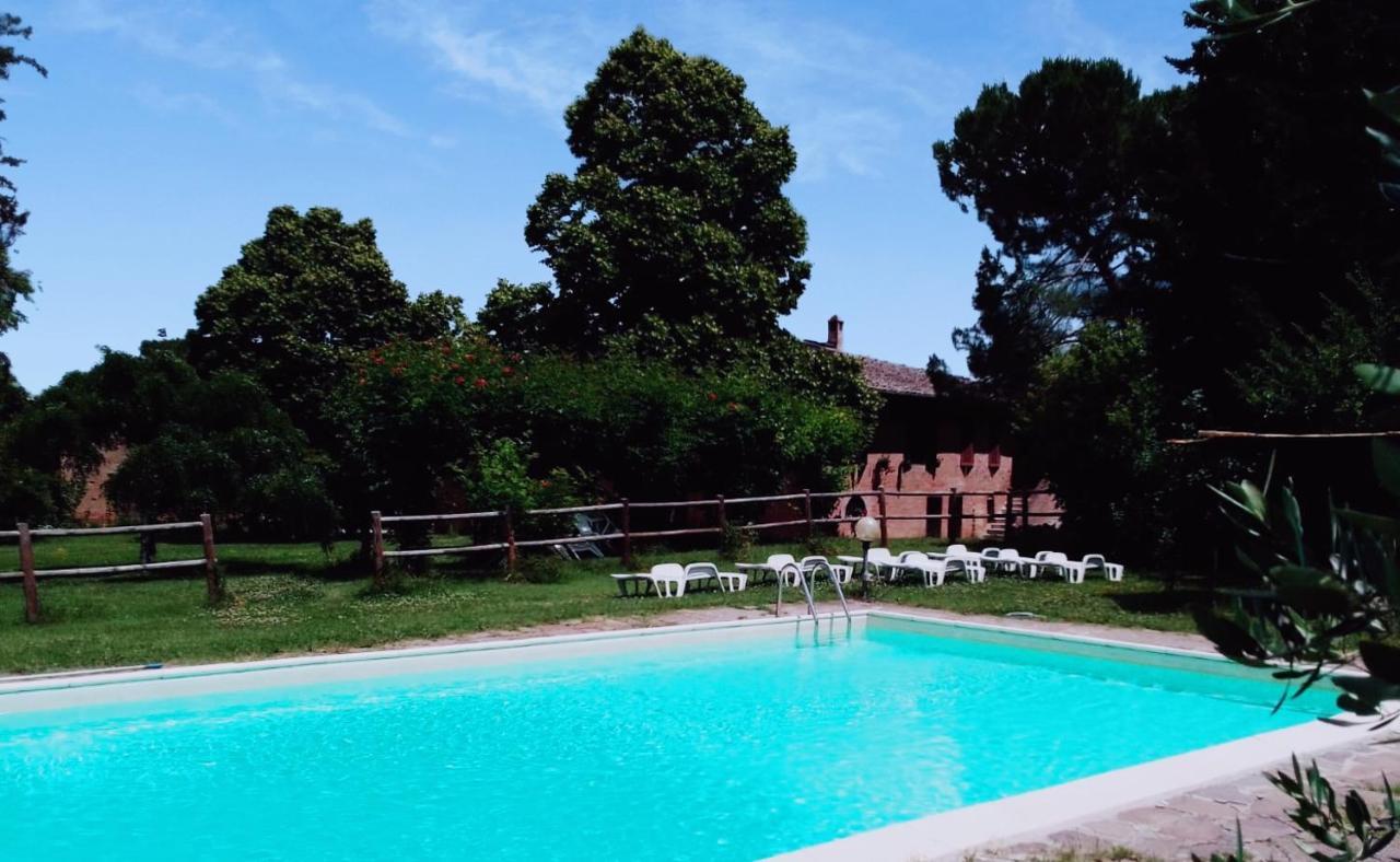 Villa Poggio Al Sole Bio Agriturismo Private Pool San Rocco a Pilli Exterior photo